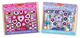 Melissa & Doug Flowers & Hearts Small Bead Set Bundle