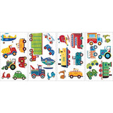 RoomMates Transportation Peel and Stick Wall Decals