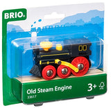 BRIO World - 33617 Old Steam Engine | Train Toy for Kids Ages 3 and Up