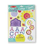 Melissa & Doug Simply Crafty - Personalized Letter Flowers