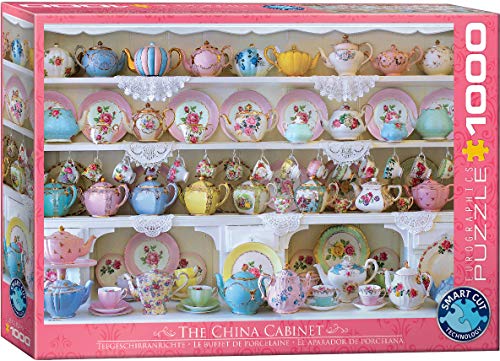 EuroGraphics (EURHR Tea Hutch 1000Piece Puzzle 1000Piece Jigsaw Puzzle