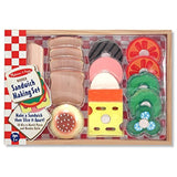 Melissa & Doug Flip and Serve Pancake Set with Sandwich Making Set – Wooden