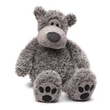 GUND Slouchers Teddy Bear Stuffed Animal Plush, Gray, 20"