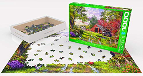 EuroGraphics Evening at the Barnyard by Dominic Davison Jigsaw Puzzle (1000-Piece)