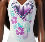 Barbie Beach Doll - Floral Print