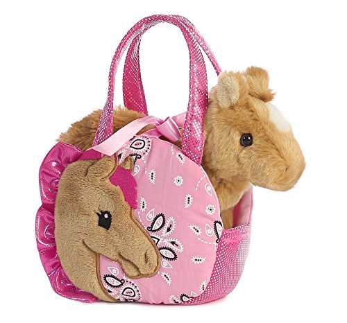 Aurora World Fancy Pals Pretty Pony Pet Carrier