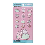 Pusheen Gund Pusheenicorn Sound Toy 7.5" Plush with Pastel Stickers (Pink)