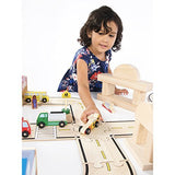 Guidecraft Wooden Vehicle Collection Set of 12 - Kids Toys