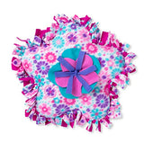 Melissa & Doug Created by Me! Flower Fleece Throw Pillow No-Sew Craft Kit
