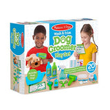 Melissa & Doug Wash & Trim Dog Groomer Play Set With Plush Stuffed Animal Dog  (20 pcs)