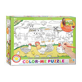 EuroGraphics Farm Color Me Puzzle (100 Piece)