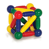 Guidecraft Better Builders 30 - Piece Magnetic Ball and Rod Construction Set, STEM Educational Building Toy
