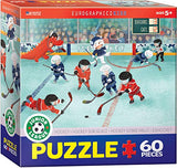 EuroGraphics Hockey Junior League Puzzle (60-Piece)