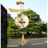 Woodstock Chimes EGCS The Original Guaranteed Musically Tuned Chime Small Emperor Gong, Natural