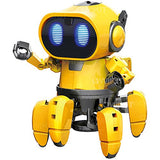 OWI Kiko.893 Interactive A/I Capable Robot with Infrared Sensor Two Play Modes | Follow Me Or Explore Develops Own Emotions and Gestures Sound and Lighting Effects | DIY Robot 9OWI893