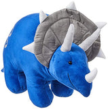 GUND Charger Dinosaur Triceratops Stuffed Animal Plush, Blue, 20