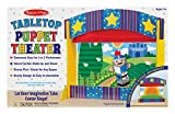 Melissa & Doug Tabletop Puppet Theater - Sturdy Wooden Construction