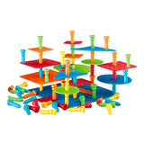 Lauri Tall-Stackers - Pegs Building Set