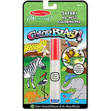 Melissa & Doug On the Go ColorBlast No Mess Safari Invisible Ink Coloring Pad Travel Activity– 24 Pages