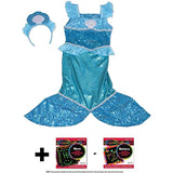 Melissa & Doug Mermaid: Role Play Costume Scratch Art Mini-Pad Bundle [85014]