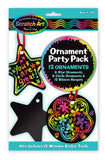 Melissa & Doug Ornament Scratch Art Party Pack