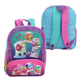 Shopkins Cordura Backpack, Blue/Pink, 16