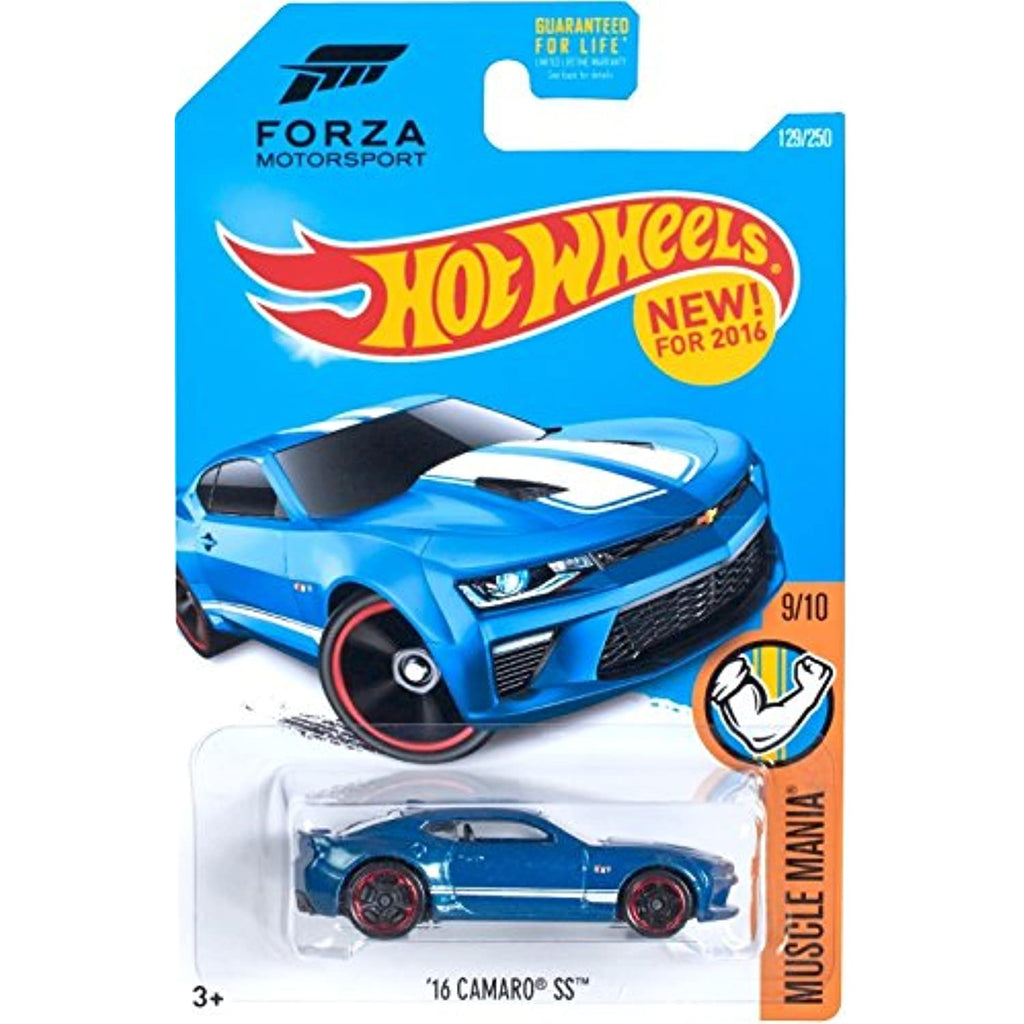Hot Wheels 2016 Muscle Mania Forza Motorsport '16 Camaro SS 129/250, Blue