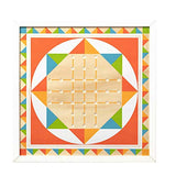 Melissa & Doug Double-Sided Wooden Solitaire & Chinese Checkers Board Game