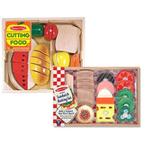 Melissa & Doug Sandwich Making Set and Food Cutting Set - Wooden
