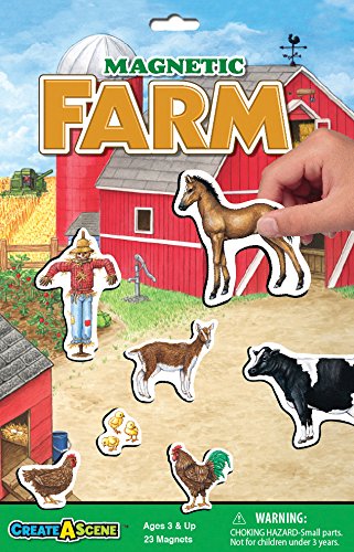 Create-A-Scene Magnetic Playset - Farm