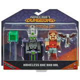 Minecraft Dungeons 3.25" Skeleton Necromancer and Wraith