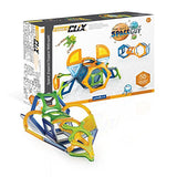 Guidecraft PowerClix Explorer Series - Space Magnetic Building Set, STEM Imagination Creativity Skill Development Toy