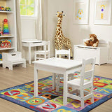 Melissa & Doug Wooden Chair Pair  - White