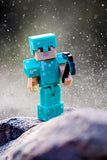 Minecraft Alex with Diamond Armor Figure Pack