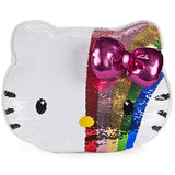 GUND Sanrio Hello Kitty Color Changing Rainbow Sequin Pillow Plush