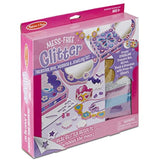 Treasure Box, Mirror & Jewelry Set: Mess Free Glitter Series + FREE Melissa & Doug Scratch Art Mini-Pad Bundle [93644]