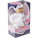 Melissa & Doug Bundle 2 Items Mine to Love Mariana 12-Inch Poseable Baby Doll with Romper and Hat Mine to Love Doll Diaper Changing Set with Bag, Wipes, Accessories (7
