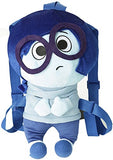 Zoofy International Inside Out Sadness Backpack Plush, 17"