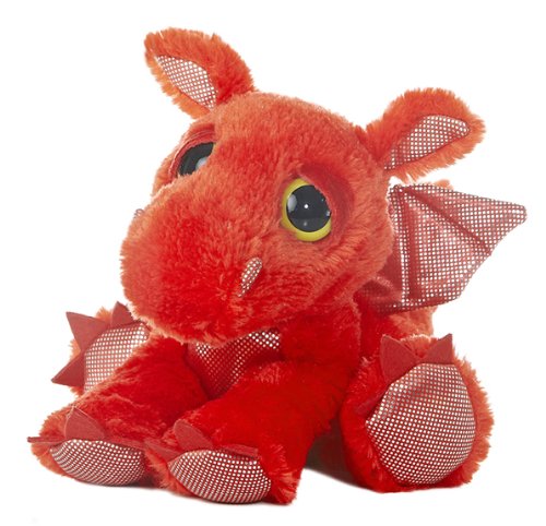 Aurora World Dreamy Eyes Plush Flame Red Dragon, 10" - 21249