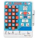 3 Item Bundle: Melissa & Doug 2098 U.S.A. License Plate Game Travel Game and 2095 Flip-to-Win Hangman Travel Game + Free Activity Book