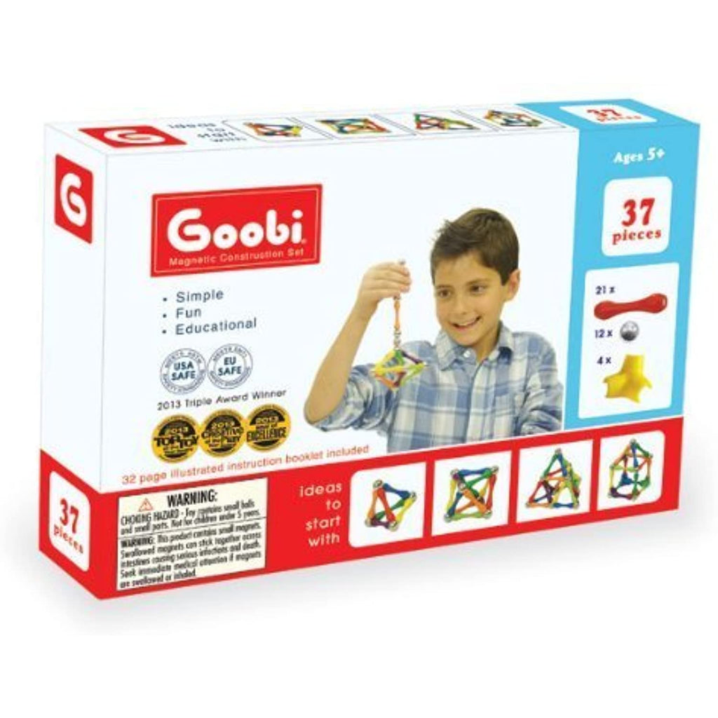 Goobi 37 (37 pieces) Magnetic Construction Set by Goobi