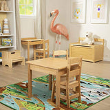 Melissa & Doug Childs Lift-Top Desk & Chair (Kids Furniture, Honey, 2 Pieces, 16.1 H x 23.6 W x 23.2 L)