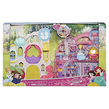 Disney Princess Little Kingdom Play n Carry Castle - Triple Functions as Magical Playset, Carrier, and Storage - Includes Carrying Case, Cinderella Doll, and Accessories