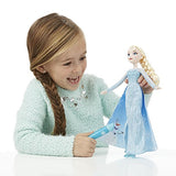 Disney Frozen Elsa Magical Story Cape Doll - Beautiful Queen Elsa 12-Inch Doll - Use Water Wand to Paint Removable Cape to Reveal Surprise Images