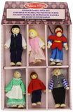 Melissa and Doug Wooden Family Doll Set