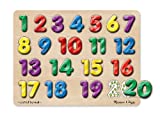 Melissa & Doug Spanish Numbers Sound Puzzle - Wooden Puzzle (20pc)