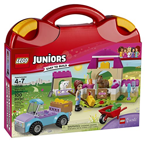 LEGO Juniors Mias Farm Suitcase 10746 Toy For 4-Year-Olds