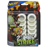 Nerf Zombie Glow In The Dark Discs (10-Pack)