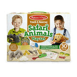 Melissa & Doug Track & Rescue Safari Animals Play Set