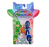 PJ Masks Figure, 2 Pack, Gekko vs Night Ninja